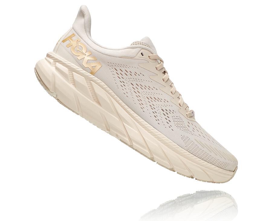 Hoka One One Løbesko Herre - Clifton 7 - Hvide - 943126FNQ